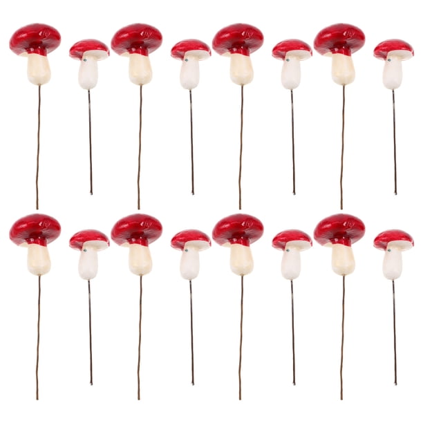 IDEANATEGRATE 24Ud De Hongos Artificiales Para De Plantas Y Paisajes En Liviano