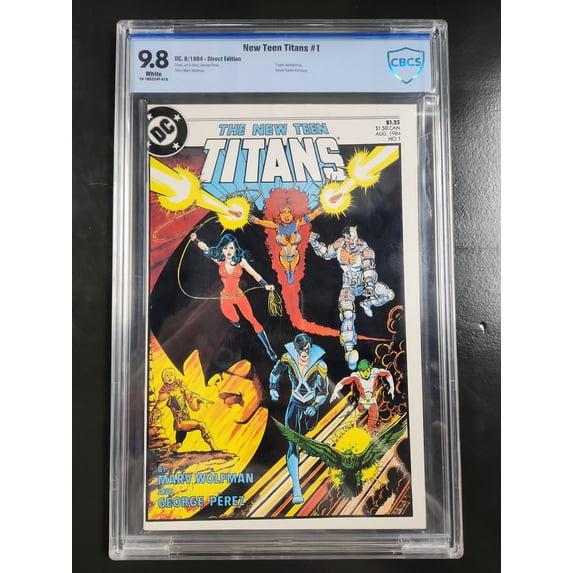 New Teen Titans #1 - CBCS 9.8 Comic Book