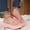 Pink, variant on Women's Summer Flip Flops Casual Comfortable Thick Sole Sandals Round Open Toe Beach Sandals for Outdoor Beach Walking and Daily Wear