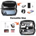 thumbnail image 6 of Christmas Travel Organizer Hard Drive Bags Cable Organizer Multi USB Cable Organizer Oxford Cloth Waterproof Electronics Storage Bag 5.9x9.44x3.14 in, 6 of 6