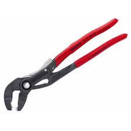 UPC: 4003773078623 | Knipex 10  Spring Hose Clamp Pliers with Locking Device – Plastic Grip
