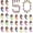 50, variant on 50 Pcs Little Jesus Figures Small Easter Jesus Loves You Toys 10 Colors Mini Rubber Jesus Miniatures to Hide and Seek Religious Gift Party Favors Easter Egg Stuffers Sunday School (50)