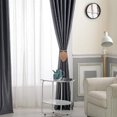 thumbnail image 2 of 2 Pieces Curtain Tiebacks Handmade Curtain Ropes Tassel Curtain Clips Rope Straps Decorative Rope Holdbacks, 2 of 7