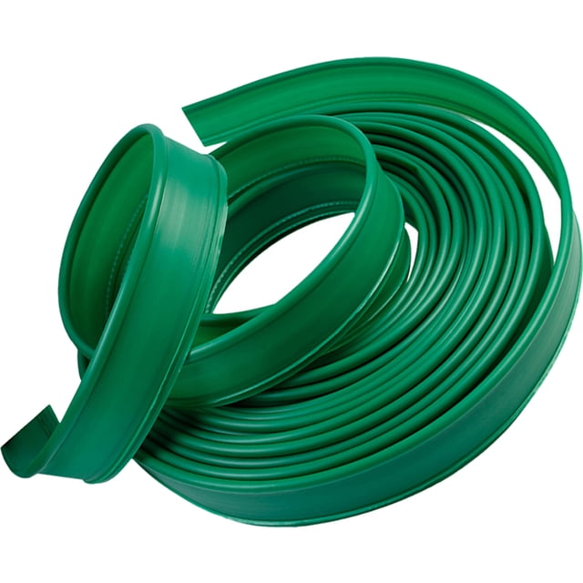 OULII Landscape Edging Strap Plastic Green Strip for Border Creation 1 Roll