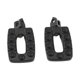 thumbnail image 3 of Estriberas de aluminio premium para motocicleta Yamaha Vmax 1200 (1 par) Trasero negro, 3 of 9