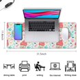 thumbnail image 5 of Long Mouse Pads for Desk,Colorful Mermaid Princess Pattern Desk Mats on Top Of Desks, Desk Mouse Pad Extra Large with 3mm Non-Slip Base and Stitched Edge for Gaming,Office,Work,Home 31.5"x11.8", 5 of 6