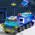 thumbnail image 2 of 6 In1 Police Team Theme Building Block Set, Deformable Combination Compatible With Lego, 2 of 4
