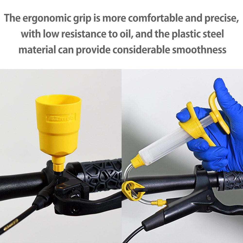 SALUTUYA Kit De Saignement à L'huile De Vélo Kit De Saignement De Frein à Vélo Kit De Purge D'huile De Frein Hydraulique Sport Kit - Sport