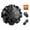 Black, variant on FEISHENTT 8-Hole Breathable Crawfish Trap Detachable Portable Fishing Net for Eel River Crab and Fish Catcher