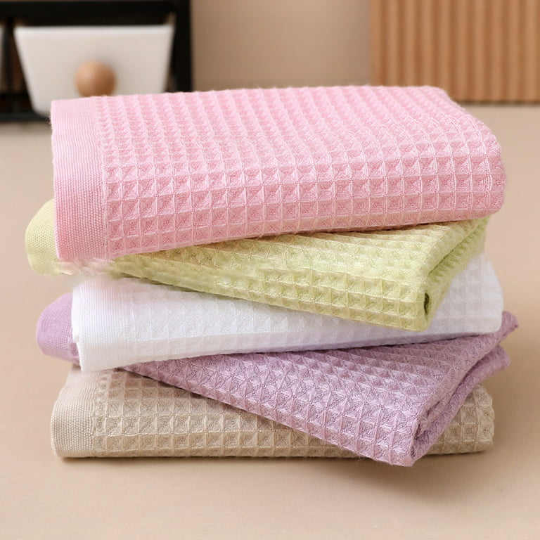 Dish Cloths for Washing Dishes - Kitchen Dish Cloths Sets of 10.23 X  10.23 Washcloths, Pack of 5 Dish Cloth, Quick Dry, Super Soft, Fast  Absorbent and Reusable 