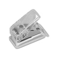 thumbnail image 3 of Hole Puncher, Durable Exquisite Hole Punch Convenient Storage Lock Design  For Stationery For Card Crafts For Scrapbooks Paper White,Transparent, 3 of 8