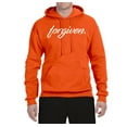 thumbnail image 2 of Christian Inspiring Verse Forgiven Inspirational/Christian Unisex Graphic Hoodie Sweatshirt, Orange, Medium, 2 of 3