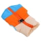 thumbnail image 4 of EeaseMX Chaleco de invierno para perro, impermeable, cálido, ropa para mascotas, suministros para mascotas, talla S, azul cielo, amarillo y naranja., 4 of 8