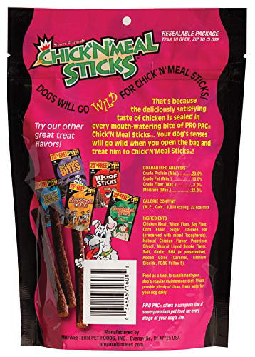 PROPAC Chick'N'Sticks Dog Treats 7.2 oz 