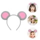 thumbnail image 5 of Diadema con orejas de ratón única para fiestas Aro de pelo con orejas de animal adorable para cosplay Diademas con orejas de ratón Orejas de rata Diadema con orejas de ratón de, 5 of 7