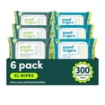 thumbnail image 1 of Toallitas desechables para glúteos Goodwipes extra grandes, 300 unidades, 1 of 7