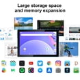 thumbnail image 2 of Tablet YQSAVIOR Android 15 de 10 pulgadas, 18 GB de RAM, 128 GB de ROM, 6000 mAh, 2 of 5
