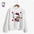 thumbnail image 2 of Sudadera con capucha de Hello Kitty para Mujer, ropa de calle de manga larga, suéter con capucha Harajuku, Sudadera de dibujos animados, moda de otoño e invierno, 2 of 3