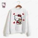 thumbnail image 2 of Sudadera con capucha de Hello Kitty para Mujer, ropa de calle de manga larga, suéter con capucha Harajuku, Sudadera de dibujos animados, moda de otoño e invierno, 2 of 4