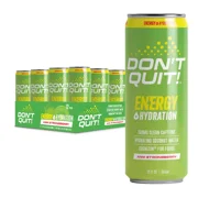 Don't Quit Clean Sports Energy, Kiwi Strongberry 12oz 12pk
