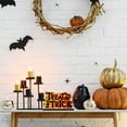 thumbnail image 4 of LAMIRO Halloween Table Decorations,Halloween “BOO” Wooden Sign,Spooky - Cute Tabletop Decor with Pumpkin&Mummy Details, 4 of 4