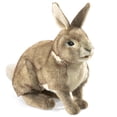 thumbnail image 1 of Hand Puppet Folkmanis Cottontail Rabbit Brown para niños, 1 of 4