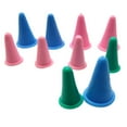 thumbnail image 2 of Homeholiday 20pcs Knitting Needles Point Protectors Silicone Knit Needle Tip Covers Sewing Quilting Stoppers Random Color, 2 of 4