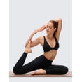 thumbnail image 5 of CRZ YOGA Butterluxe Twist Deep V Neck Sports Bra For Women, 5 of 7