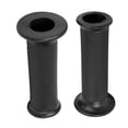 thumbnail image 3 of Handlebar Grips, 110mm/4.33in Simple Design Hand Grip Black  For Motorcycle, 3 of 8