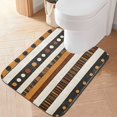 thumbnail image 2 of Yayeee Bath Rug for Bathroom Floor Non Slip Rectangle Fluffy Soft Absorbent Mat, 16"x24", Abstract Dots, 2 of 7