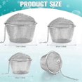 thumbnail image 5 of 3 Pieces Ultrasonic Cleaner Baskets Ultrasonic Cleaning Solution Ultrasonic Parts Cleaner Jewelry S, 5 of 5