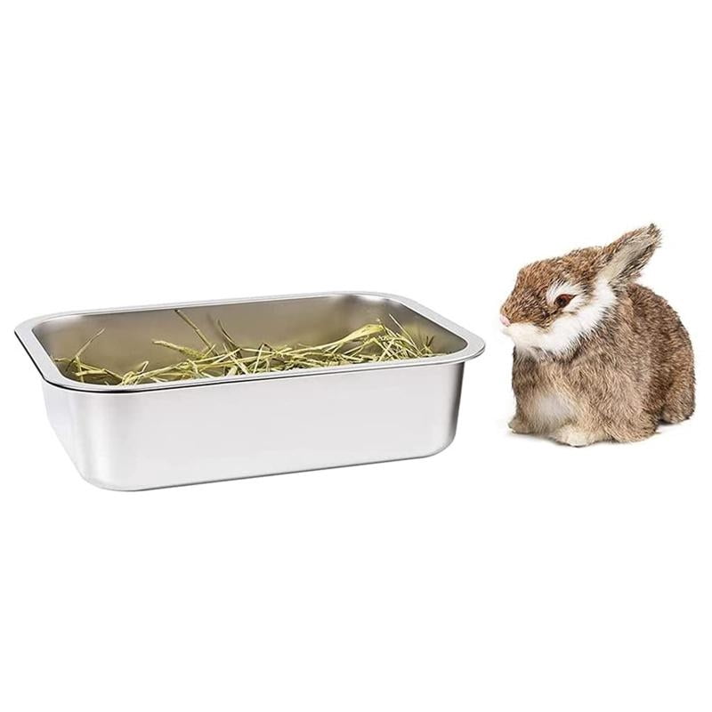 Yiran Stainless Steel Cat Litter Box for Pets