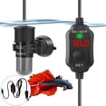 thumbnail image 1 of Evjurcn Aquarium Heater 10W Mini Pecera Heater con Pantalla Digital Termostato Temperatura Ajustable 6493f Conjunto Arbitrariamente 5V/2A Alimentación USB Apagado Automático para Tanques de 1 a 5 L (Negro), 1 of 7