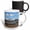 Multicolor, variant on 3drose, a Mountain in Ogden Utah with a Blue Lake Beneath, 11oz Two-tone Black Mug