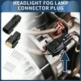 thumbnail image 2 of Conector de lámpara de niebla de faro de 6 pines de Unique Bargains, conector macho hembra para Ford Mondeo 1 juego, 2 of 6