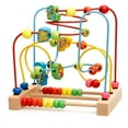 thumbnail image 1 of POINTERTECK Bead Maze Roller Coaster Wooden Educational Circle Toy Toddlers Learning Development Toys;Bead Maze Roller Coaster Wooden Educational Toy Toddlers Learning Toys, 1 of 8