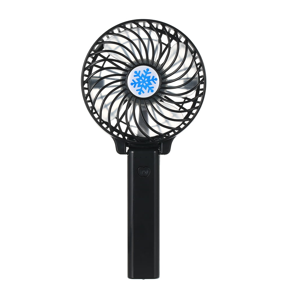 Mini Portable Hand-held USB Air Conditioner Fan Cooler Rechargeable Operation 