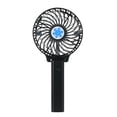 thumbnail image 1 of Batería de litio USB portátil Ventilador recargable Ventilación Ventiladores de aire acondicionado p Abody Negro, 1 of 7