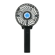 Tomshine Portable Usb Lithium Battery Rechargeable Fan Ventilation Foldable Air Conditioning Fans Foldable Cooler Mini Operated Hand Held Cooling Fan For Outdoor Home (Black)