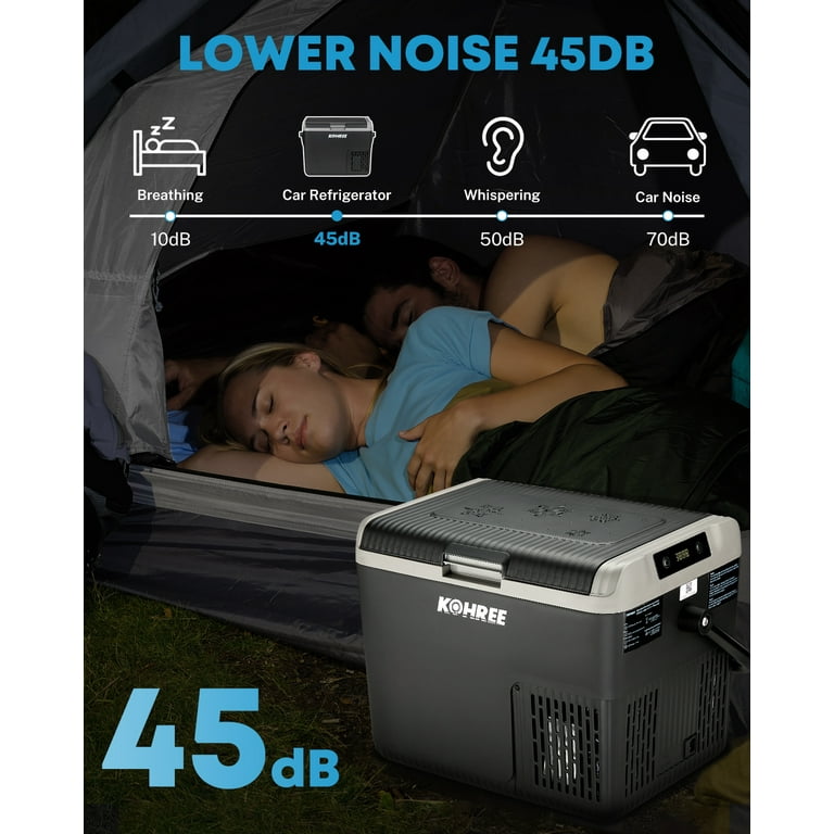 Kohree 12Volt Portable Refrigerator, 19QT (18L) Car Fridge DC & AC