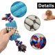 thumbnail image 2 of Juguete para perros Yashi indestructible con forma de hueso peluche interactivo azul pequeño 25cm, 2 of 2