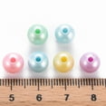 thumbnail image 4 of Opaque Acrylic Beads Round Mixed Color 8x7mm Hole: 2mm about 1745pcs/500g DIY, 4 of 6