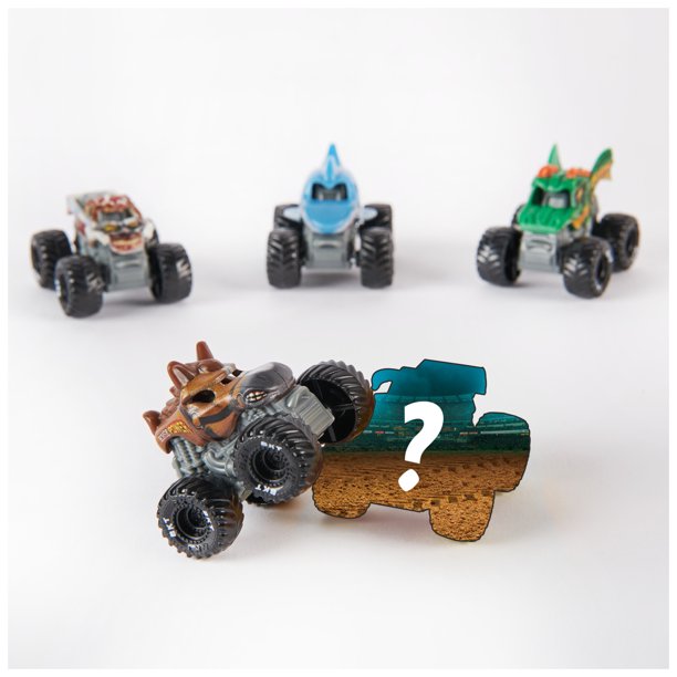 モンスタージャム　ミニサイズ　日本未発売　ミニカー Monster Jam Mini Truck 5-Pack for Indoor Playground Fun - Walmart