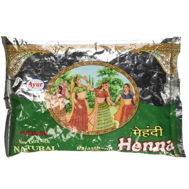 Ayur Rajasthani Henna (Mehandhi) Powder, 200g