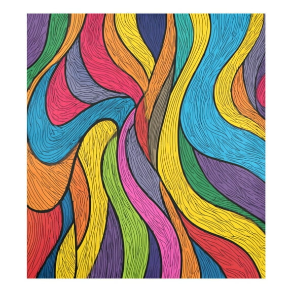 IAUYY Magnetic decorative sticker - 23x26 Inch PVC Refrigerator Decorative Cover, Removable DIY Art for Kitchen Appliances Fantastical Atmosphere