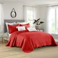 thumbnail image 3 of 3-Piece 100% Cotton Christmas Tree Oversized Bedspread Set Coverlet Set Lightweight Quilt Set TC, 3 of 8