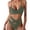 Green^1140312BB, variant on AHMOMEI Women Two Piece Swimsuit Tummy Control High Waisted Womans Bathing Suits Hollow Out Cutout Womens Sexy 2 Piece Bikini Sets