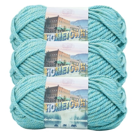 UPC: 0842093126133 | Lion Brand Yarn Hometown Reseda Dojo Basic Super Bulky Acrylic Multi-Color Yarn 3 Pack