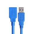 thumbnail image 3 of 1 meter USB3.0 extension cable USB data cable 3.0USB extension cable AM to AF extension cable，2pack, 3 of 5