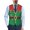 Christmas Elf Costume Candy Cane, variant on Adjustable Back Strap Dress Jackets for Formal Wedding, Woven Fabric Slim Fit V-Neck Vests, Christmas Elf Costume Candy Cane